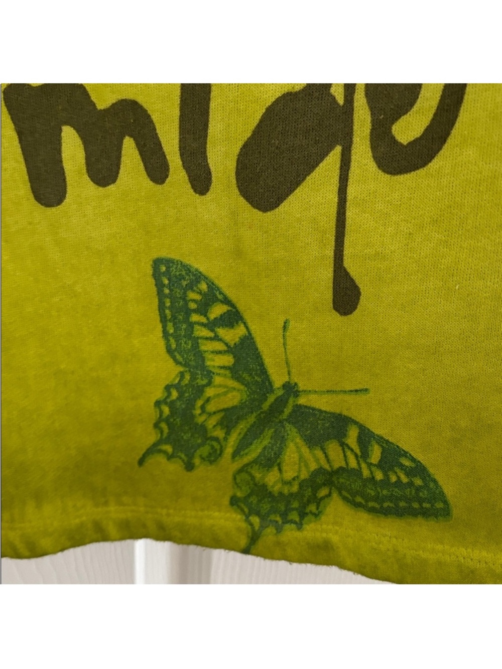 Magnolia Pearl Lime Green Frida Kahlo Graphic Sweatshirt - Picture 5 of 5